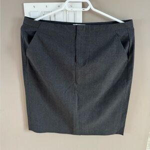 GAP Charcoal Pencil Skirt -Size 4